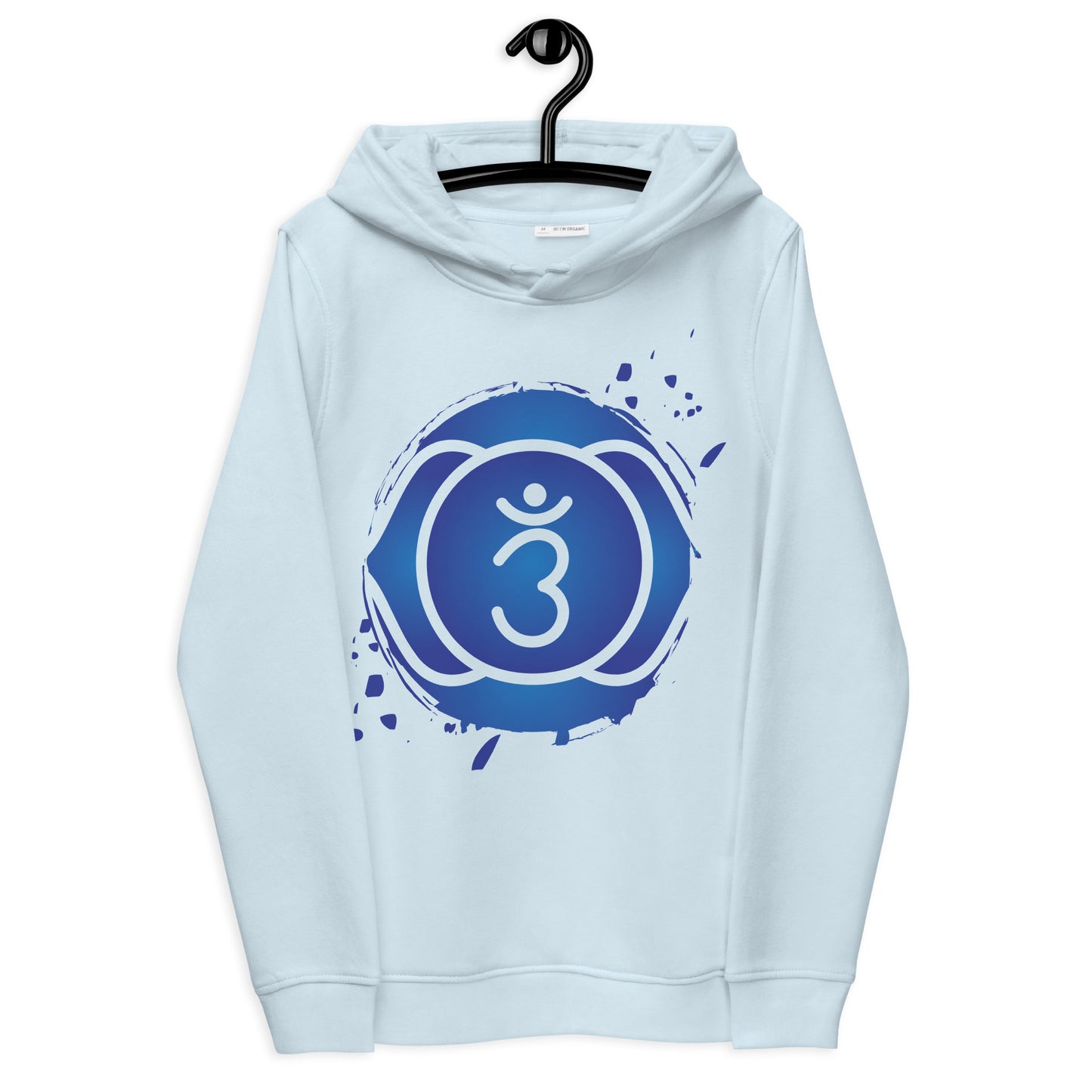 Women's eco fitted hoodie S-2XL | Ajna chakra