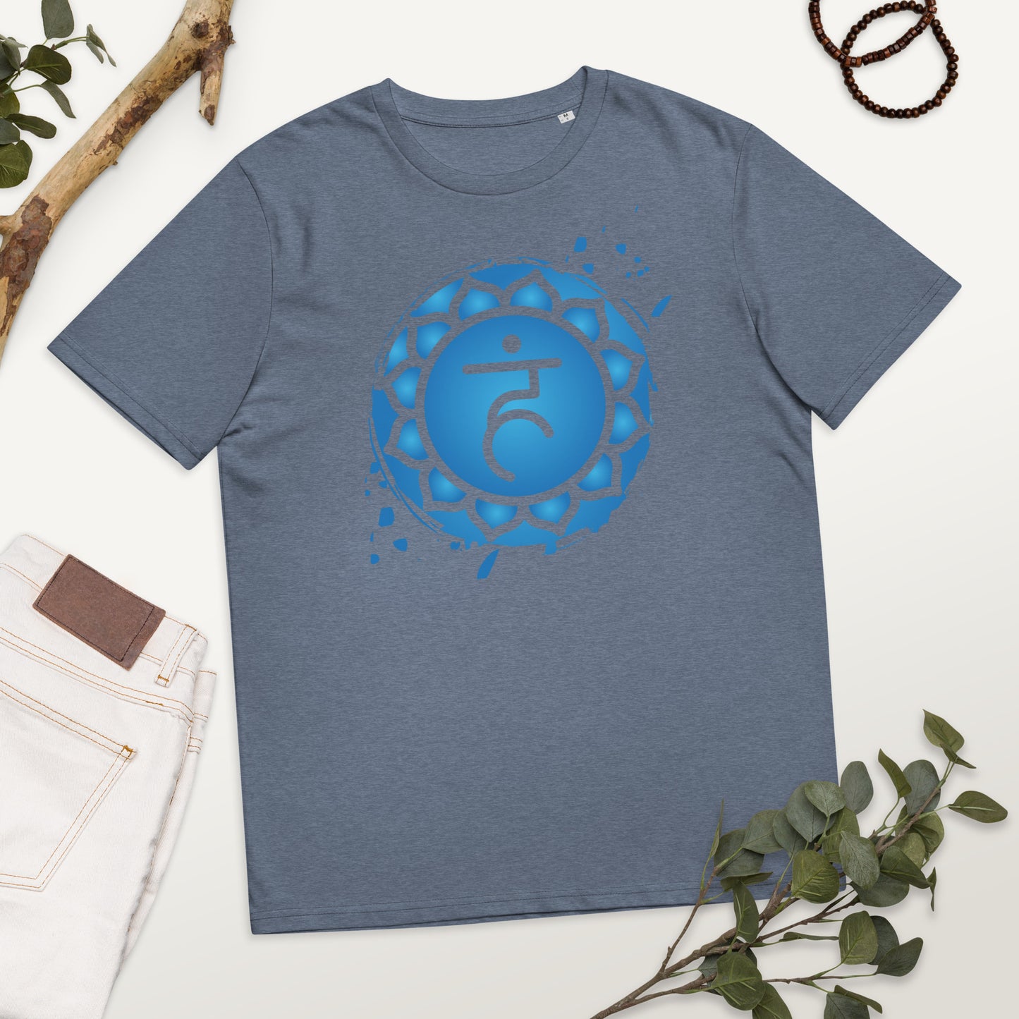 Unisex organic cotton t-shirt S-2XL | Vishuddha chakra