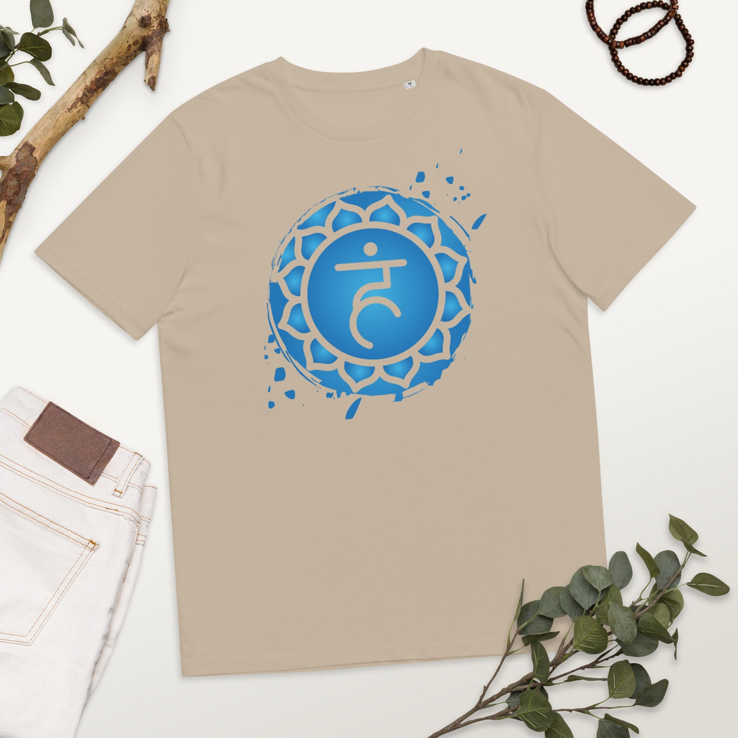 Unisex organic cotton t-shirt S-2XL | Vishuddha chakra