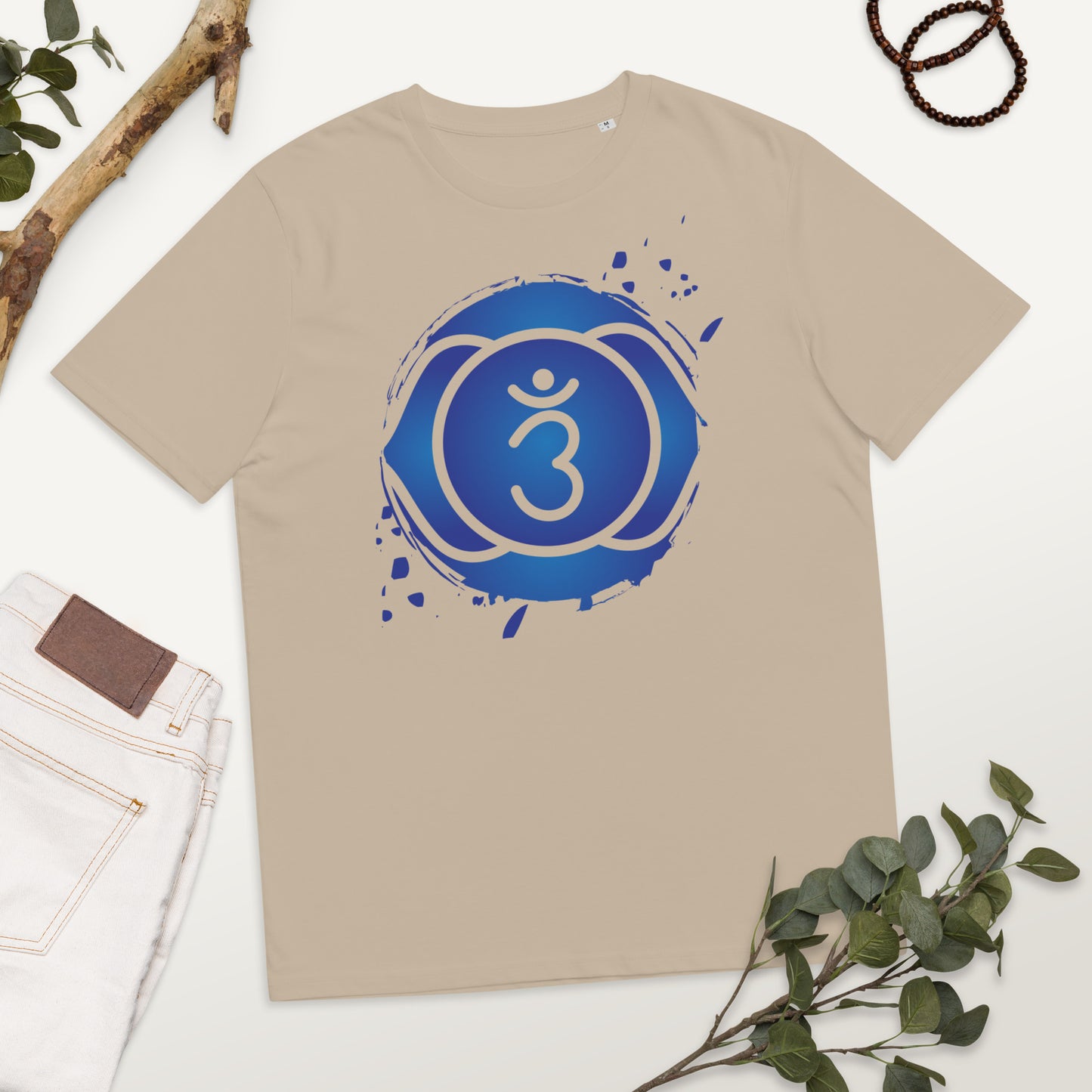 Unisex organic cotton t-shirt S-2XL | Ajna chakra